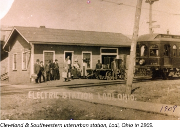 Rhe Cleveland & Southwestern station.